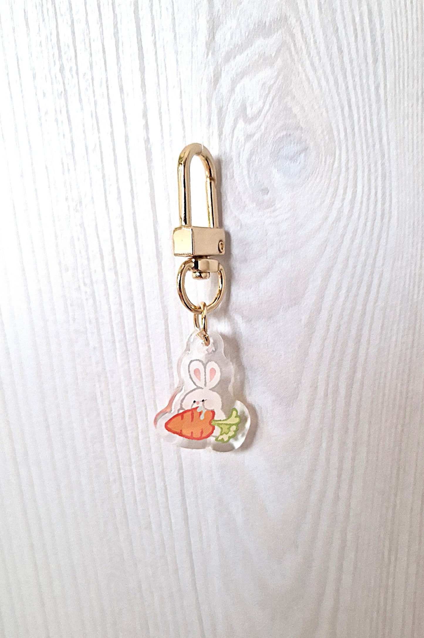 Schlüsselanhänger - Smoll Hangry Bun - Acryl Anhänger Charm