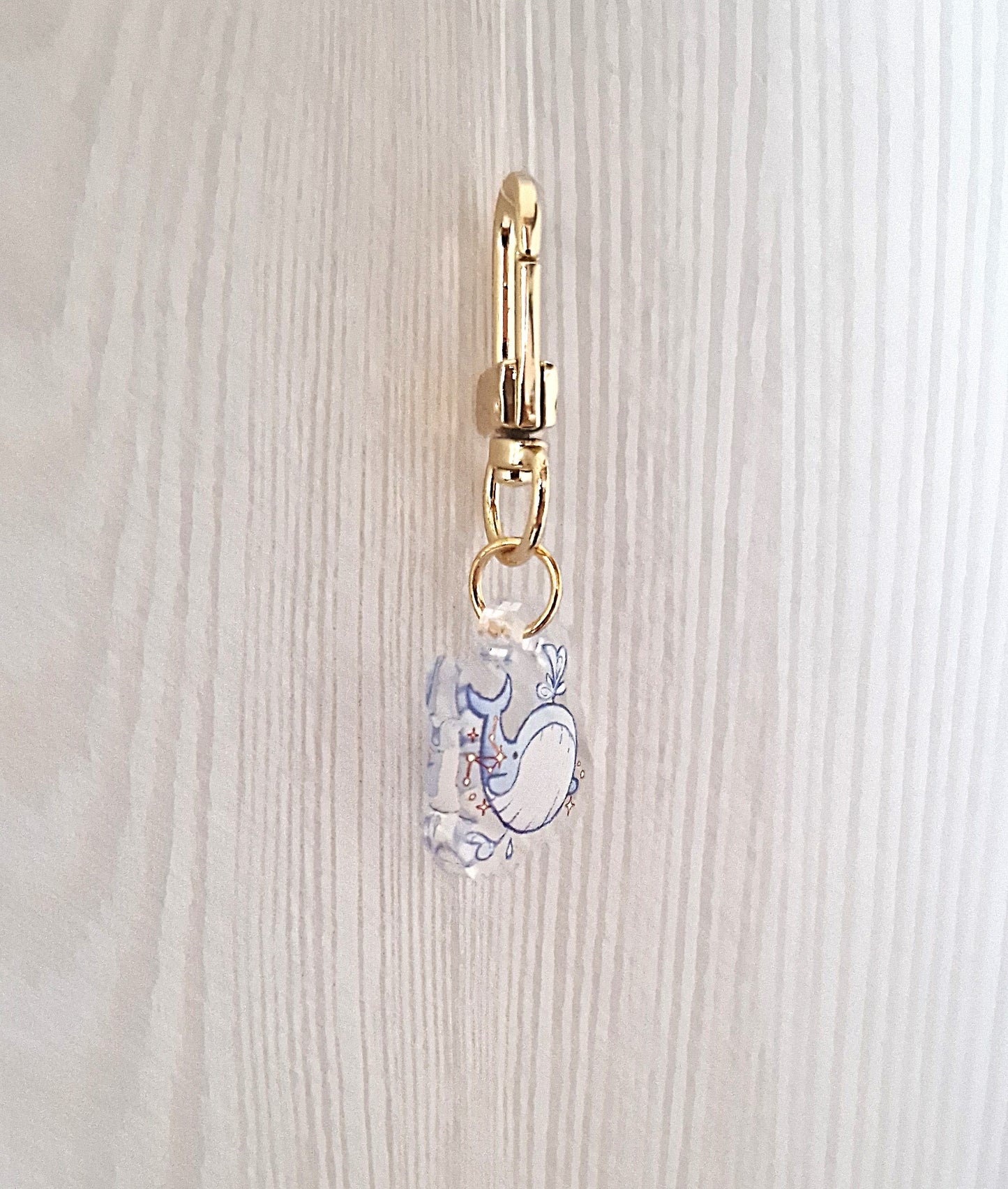 Schlüsselanhänger - Baby Whale - Acryl Anhänger Charm