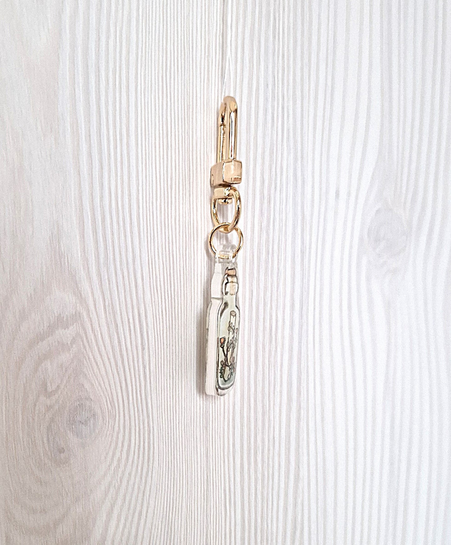 Schlüsselanhänger Flaschenpost Acryl Anhänger Charm