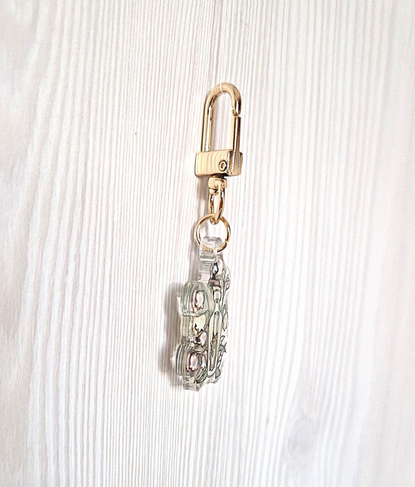 Schlüsselanhänger - Flaschenpost II - Acryl Anhänger Charm