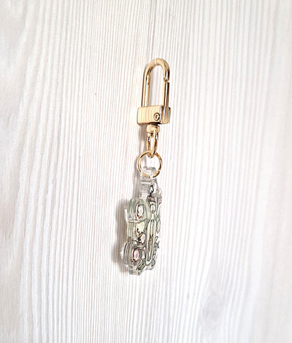 Schlüsselanhänger - Flaschenpost II - Acryl Anhänger Charm
