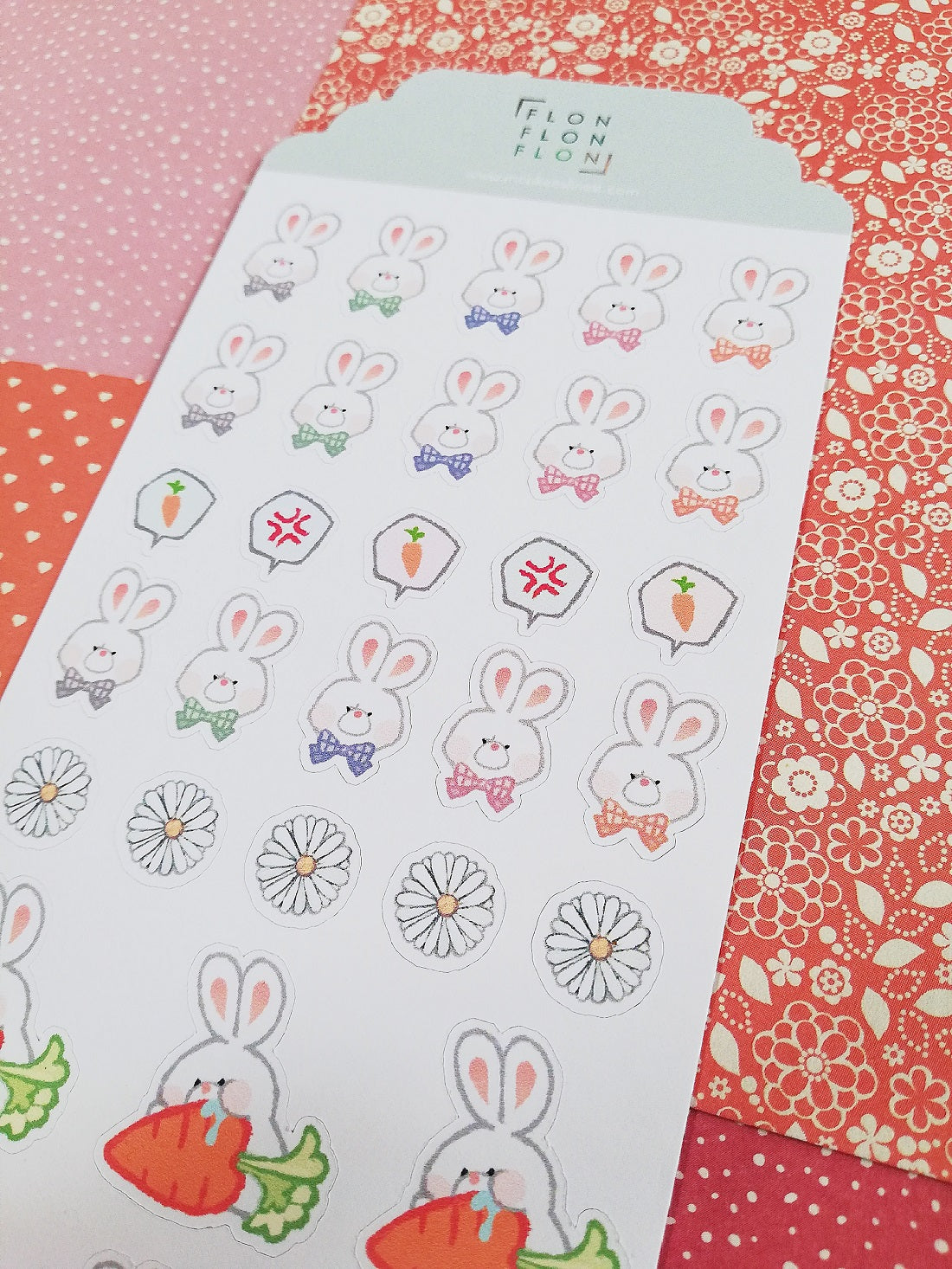 T1 [Monkee'sFinest] Hangry Buns - Handmade Stickerbogen Set